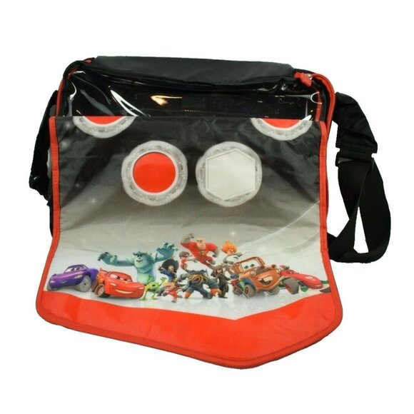 Disney Infinity Play Zone Messenger Bag Carrying Case with Roll Out Mat - Picture 7 of 9